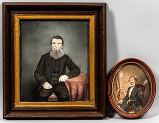 Two Portraits of Older Men
