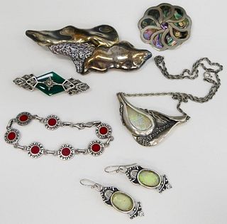 LARGE LOT OF NICE STERLING SILVER JEWELRY