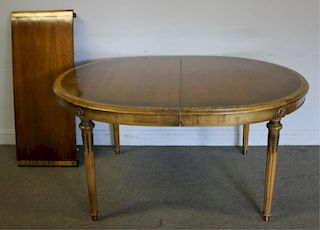 Louis Philippe Style Banded Dining Table.
