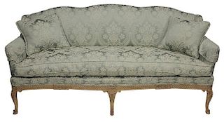 Louis XV Style Carved, Paint-