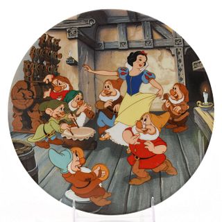 KNOWLES CHINA WALT DISNEY SNOW WHITE COLLECTORS PLATE