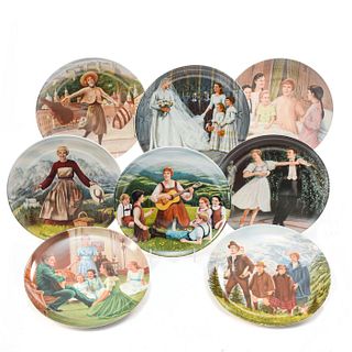 8 KNOWLES COLLECTORS PLATES, THE SOUND OF MUSIC