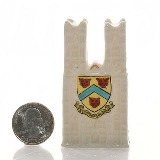 ARCADIAN CHINA CRESTED HERALDIC WESTMINSTER ABBEY FIGURE
