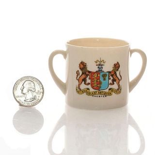 CLIFTON MINIATURE CRESTED LOVING CUP, CHESTER