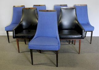 Set of 7 Kipp Stewart for Directional Dining Chair