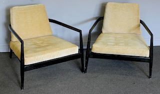 Midcentury Pair of Paul McCobb Lounge Chairs.