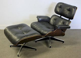 Midcentury Eames 670/ 671 Lounge Chair & Ottoman.