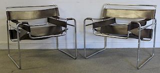 Midcentury Pair of Knoll Wassily Chairs.