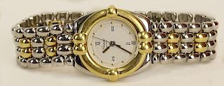 Lady's Vintage Chopard 18 Karat Yellow Gold and Stainless Steel Gstaad Watch