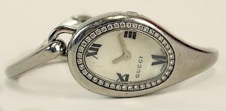 Lady's Vintage Gucci Model 103 Collection Stainless Steel Quartz Watch