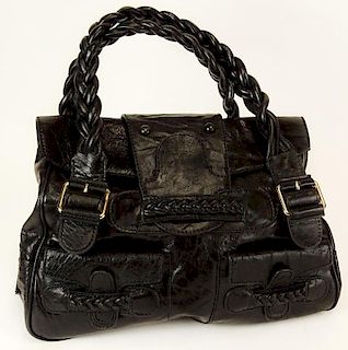 Valentino Black Leather Handbag