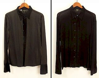 Two Men's Vintage Jean Paul Gaultier Homme Shirts