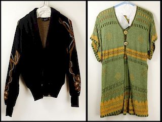 From a Palm Beach Socialite, a Lot of Two (2) Retro/Vintage Sweaters