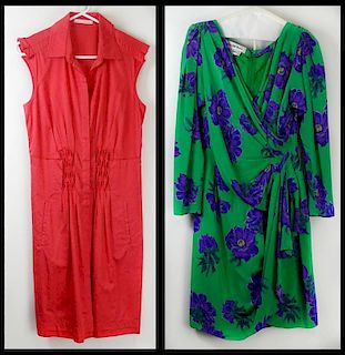 From a Palm Beach Socialite, a Lot of Two (2) Retro/Vintage Dresses