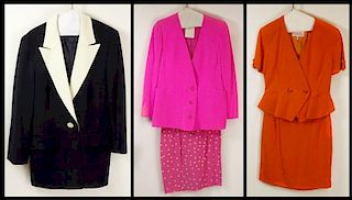 From a Palm Beach Socialite, a Lot of Three (3) Retro/Vintage "AS IS" Designer Separates