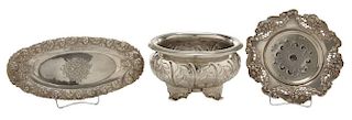 Sterling and Coin Silver Hollowware