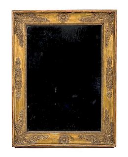 * A Neoclassical Giltwood Frame Height 30 x width 22 3/4 inches.