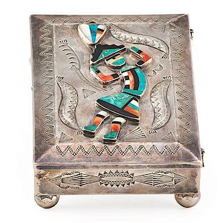 American Indian and Ethnographic Art SILVER BOX