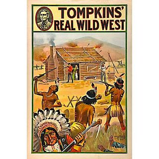 FIVE TOMPKINS REAL WILD WEST POSTERS