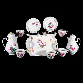 Royal Vienna porcelain tea set.