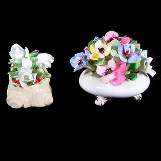 Royal Doulton and Royal Adderley bouquets.