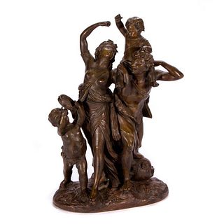 A classical bronze group.