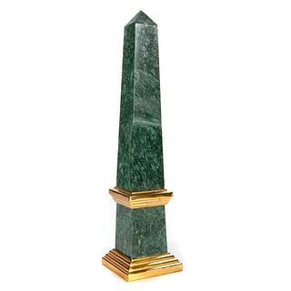 Marble obelisk.