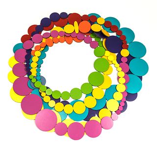 REBECCA HANNON, Long Multi-Colored Necklace
