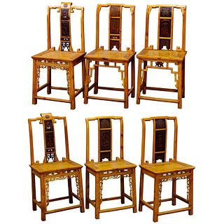Asian Style Pine Chair Assortment