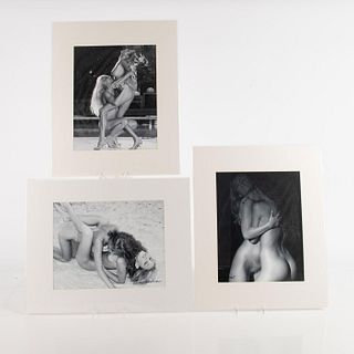 THREE HOMOEROTIC PRINTS, PHOTOS BY HOWARD AUSTIN FELD