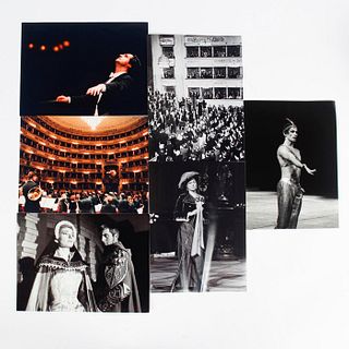 SIX PHOTOGRAPHS OF OPERA PERFORMANCES BY ERIO PICCAGLIANI