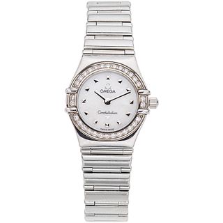 OMEGA CONSTELLATION MY CHOICE WITH DIAMONDS. STEEL. REF. 895 1241