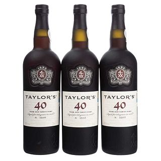 Taylor's. 40 years. Port. Portugal. Pieces: 3.