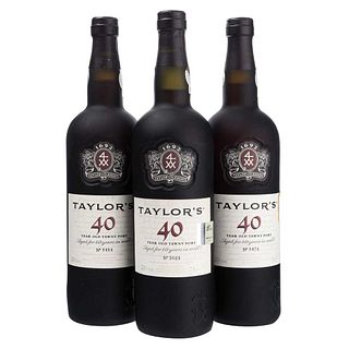 Taylor's. 40 years. Port. Portugal. Pieces: 3.