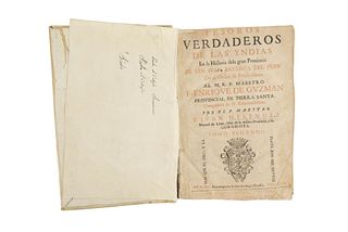 Meléndez, Ivan. Tesoros Verdaderos de las Yndias. Rome: Nicolás Ángel Tinaffio Pinting Press, 1681.