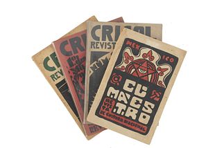Monteverde, Enrique - Loera y Chávez, A. / Martínez Rendón, Miguel D. El Mestro / Crisol. Magazines.México: 1921 / 1928 - 29. Pieces:4