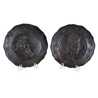 Bronze Relief Plates