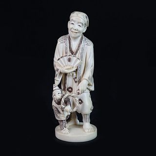 19th C. Japanese Carved Figure