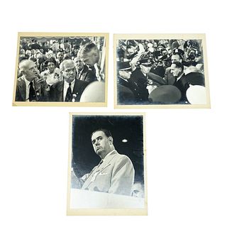 Three (3) Large Original Historical Photographs