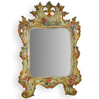 Chinosorie Painted Wood Mirror