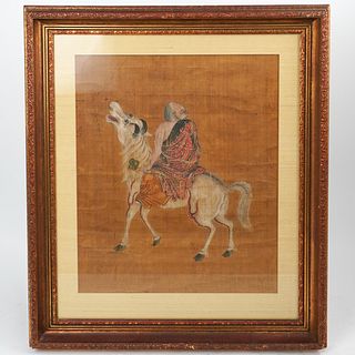 Oriental Painting on Silk