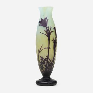 Daum, vase with flowers
