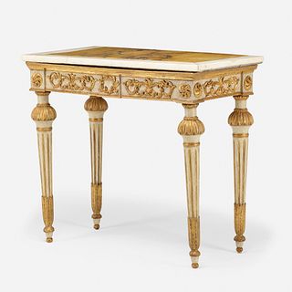 Italian, Neoclassical console table