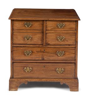 A George III Style Mahogany Bachelor's Chest