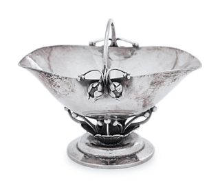 A Georg Jensen Silver Sugar Bowl