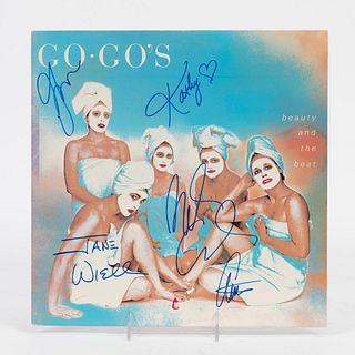 THE GO-GO'S "BEAUTY AND THE BEAT" AUTOGRAPHED LP