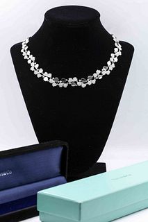 Tiffany & Co Flowers 8.56tcw Diamond Cluster Necklace