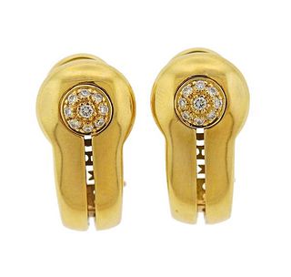 Dimodolo 18K Gold Diamond Earrings
