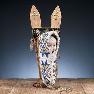 Kiowa Model Doll Cradle
