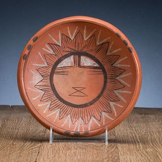 Nampeyo of Hano (Hopi-Tewa, 1859-1942) Attributed, Redware Pottery Bowl